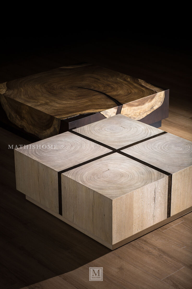 Tacto Endgrain Cocktail Table image number 1